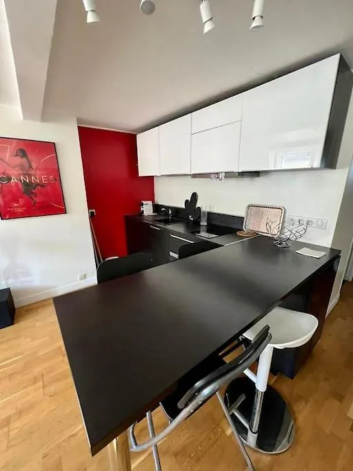 Apartmán 2P Cosy En Plein Coeur De Paříž Francie